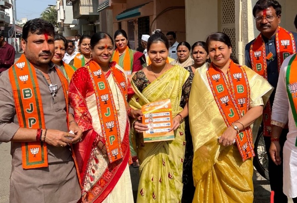 Campaign Turns Festive in Ward No. 28, Pimple Saudagar
