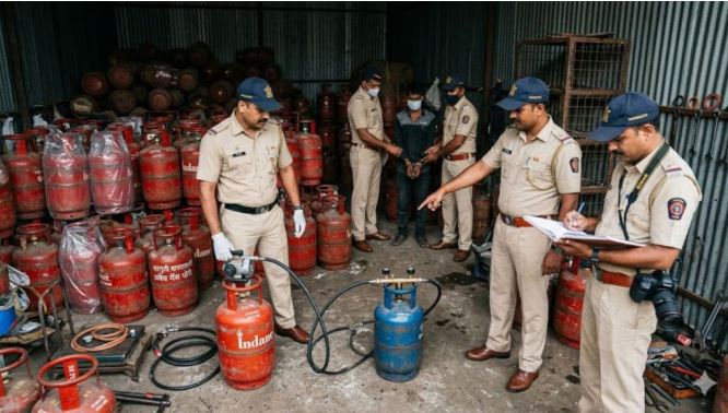 Illegal Gas Refilling Cases Surface Amid Supply Shortage in PCMC
