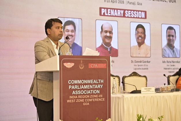 MLA Amit Gorkhe Presents Vision on ‘Developed India 2047’ and Sustainable Tourism at Goa CPA Meet