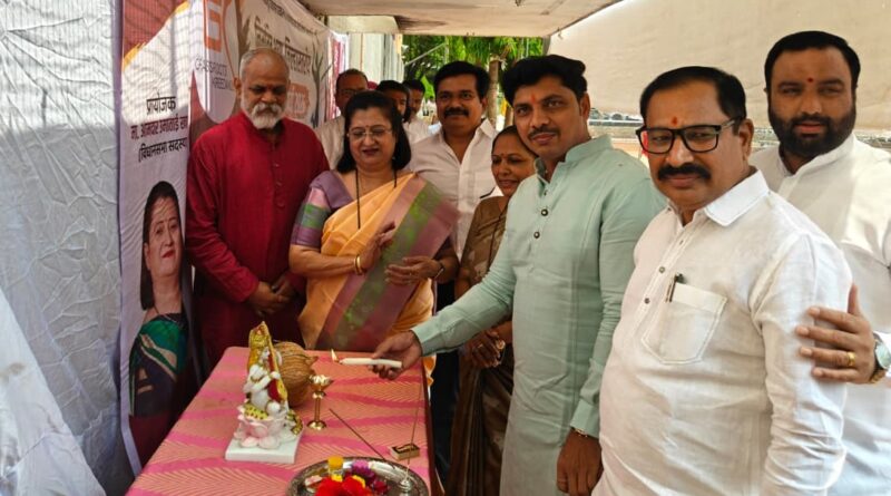 MLA Cup District-Level Volleyball Championship Kicks Off in Nigdi