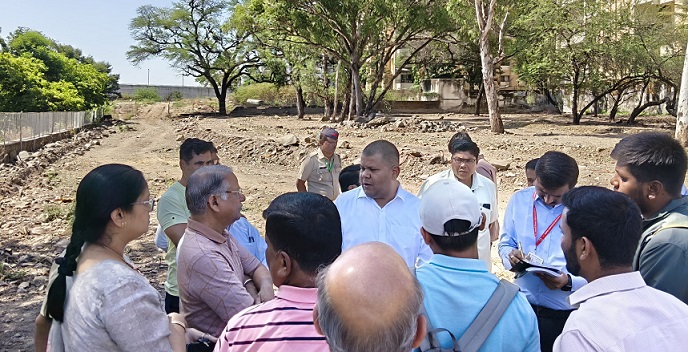 Barne issues directives to officials on Thergaon Butterfly Garden project