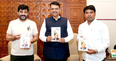 CM Fadnavis releases MLA Amit Gorkhe’s book on Dr. Ambedkar in Pune