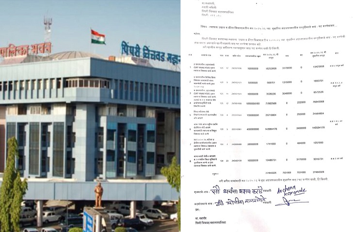 PCMC Rs. 52 Crore Bill Scam Deepens; BJP Corporators’ Signatures Surface