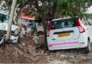 Speeding Car Hits Roadside Stall, Crashes Into Pole on Pune-Nashik Highway
