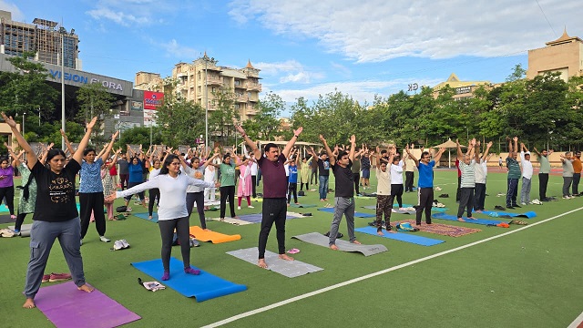 Yoga Day Celebrated with Great Enthusiasm