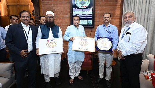 Gadkari unveils CIRT’s Diamond Jubilee logo as institute enters 60th year