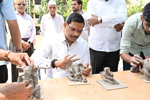 Shankar Jagtap Leads Eco-Friendly Ganeshotsav Drive