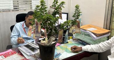 AAP Youth Wing Protests Over Felling of 52 Trees Near PCMC Headquarters