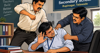 Teacher Assaulted at Talawade School; Two Office-Bearers Booked