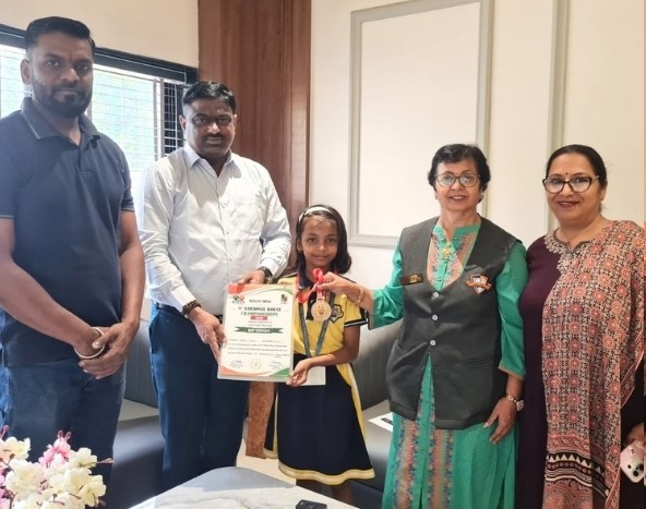 Aaradhya Mahor Wins U-9 Singles Title at National Bocce Championship