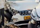 Speeding Ertiga Hits Three Vehicles on Marunji Road
