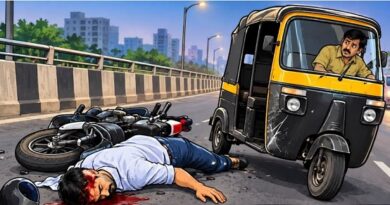 Rider Dies During Treatment After Auto-Rickshaw Hits Bike on Chaphekar Flyover