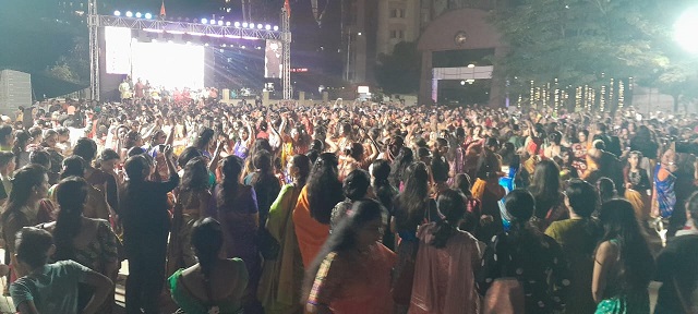 Unnati Social Foundation’s Dandiya Festival Concludes in Pimple Saudagar