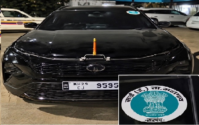Case Filed Over Ashoka Emblem, ‘Sarpanch’ Logo on Car