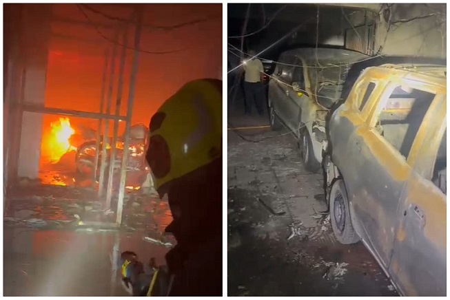 Fire at Kunal Market in Chinchwad Destroys 21 Vehicles
