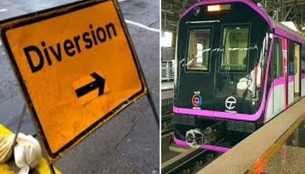 Citizens Beware: Traffic Diversions Announced for Swargate-Katraj Metro Work