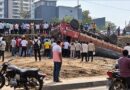 Truck Overturns on Wakad Expressway